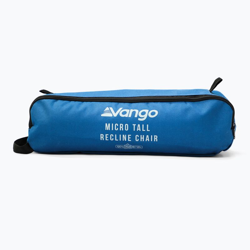 Туристически стол Vango Micro Tall Recline mykonos blue 11