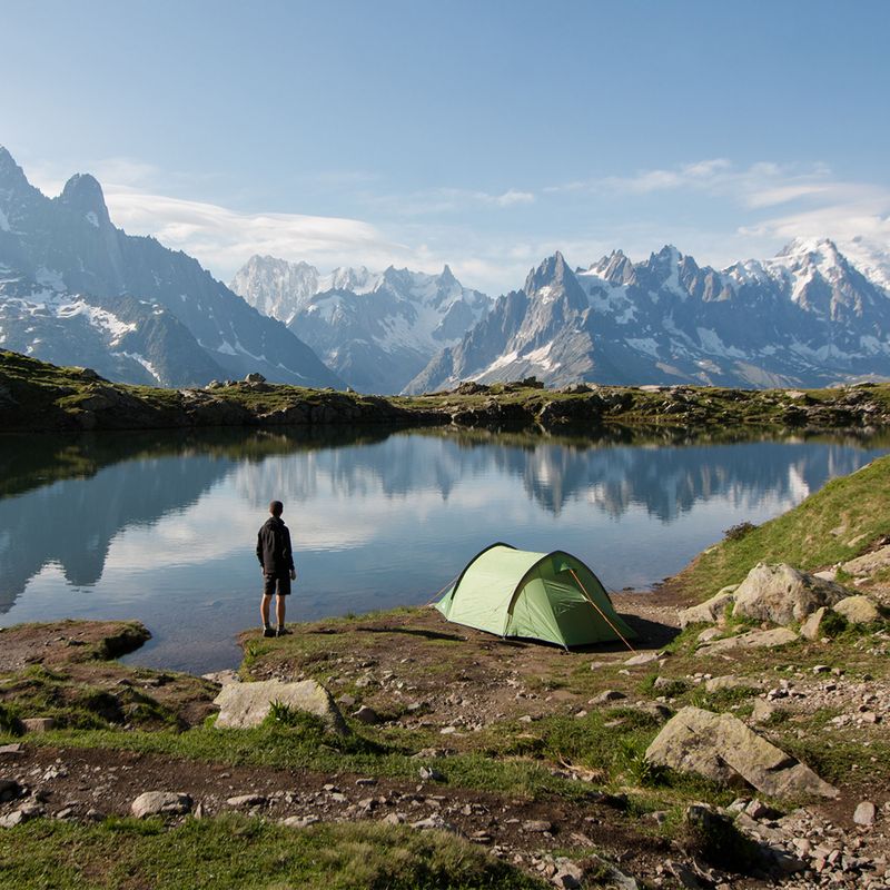 Палатка за къмпинг 2 - местна Vango Scafell 200 pamir green 13