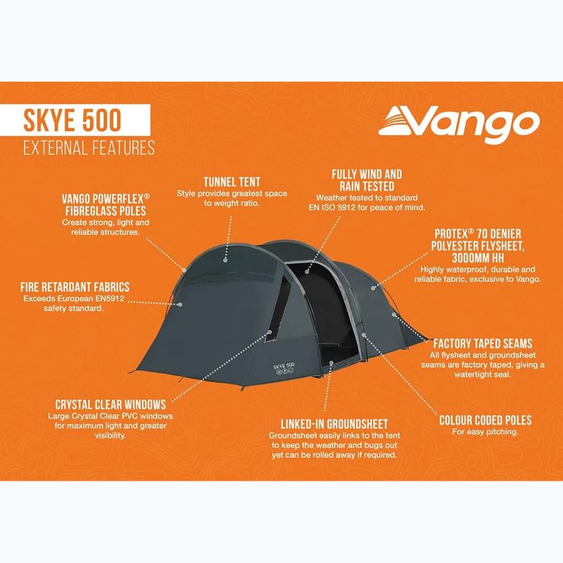 Палатка Vango Skye 500 8