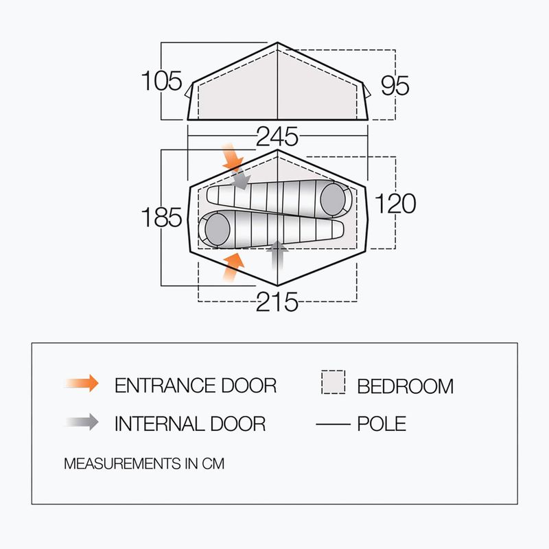 Палатка Vango Apex Compact 200 2