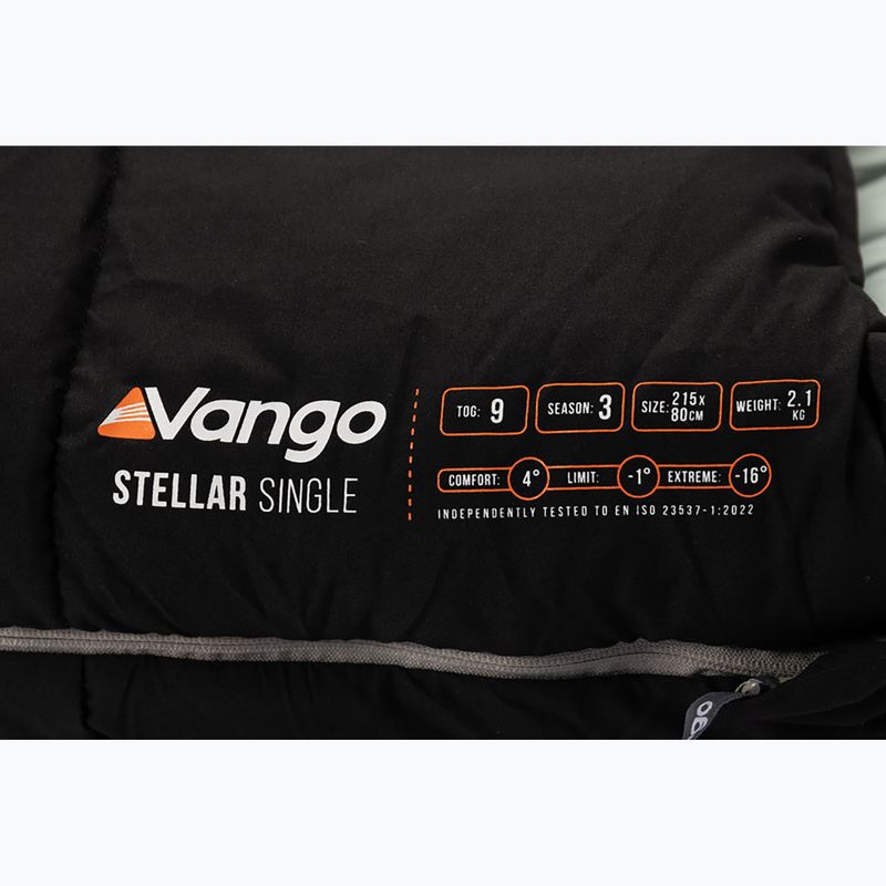 Спален чувал Vango Stellar единичен черен 6