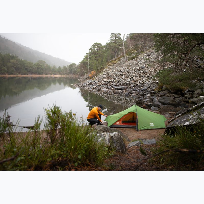Палатката за трекинг Vango Nevis 100 pamir green за 1 човек 16