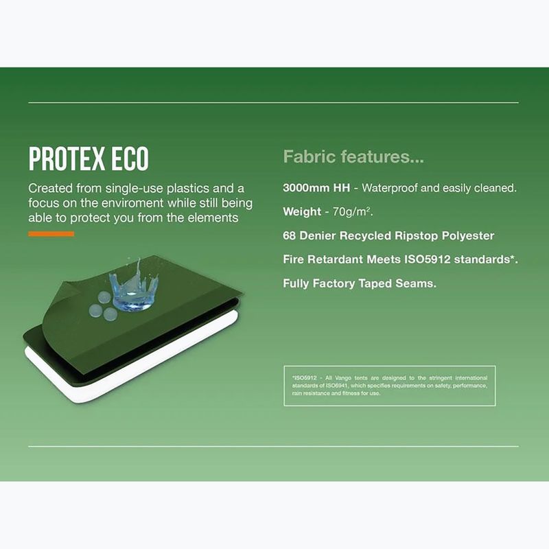 Палатка за трекинг 2-местна Vango Exedra 200 forest green 13