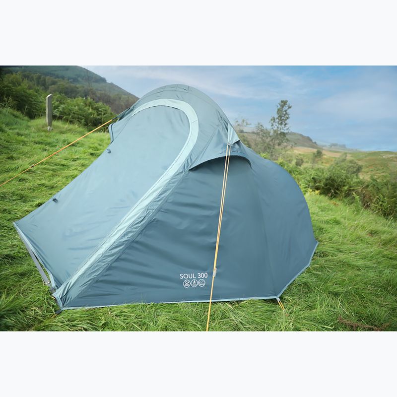 Vango Soul 300 тъмно синя палатка за трекинг за 3 лица 13
