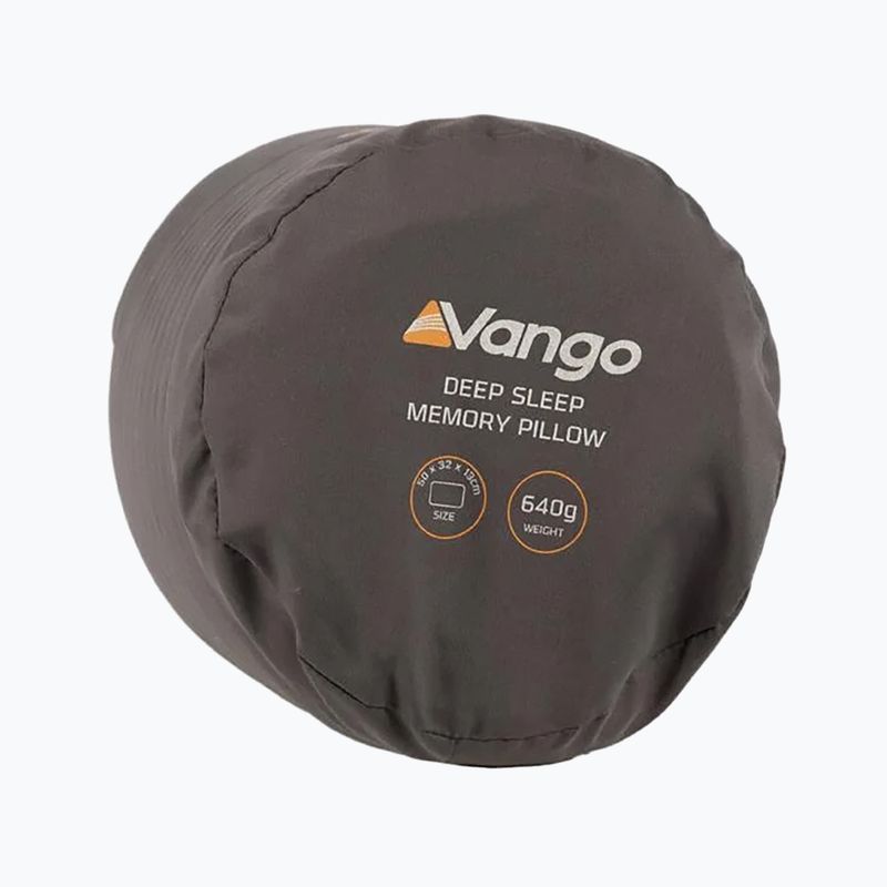 Туристическа възглавница Vango Deep Sleep Memory shadow grey 4