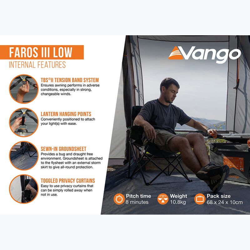 Предверие за кемпер Vango Faros II Low smoke 12