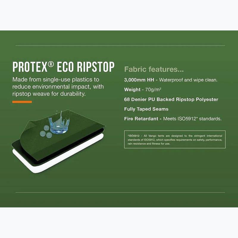 Палатка за трекинг 3-местна Vango Exedra 300 forest green 14