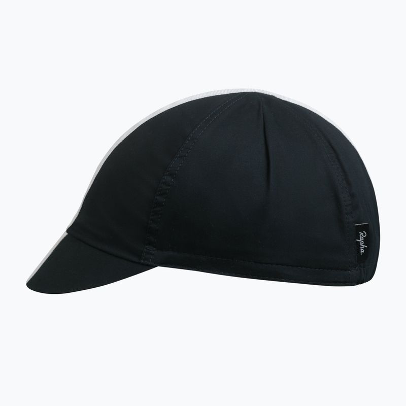 Шапка с козирка за колоездене Rapha Cap II black/white 5