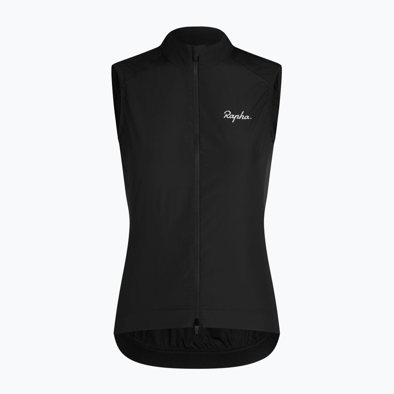 Дамска велосипедна жилетка Rapha Core Gilet black/white 3