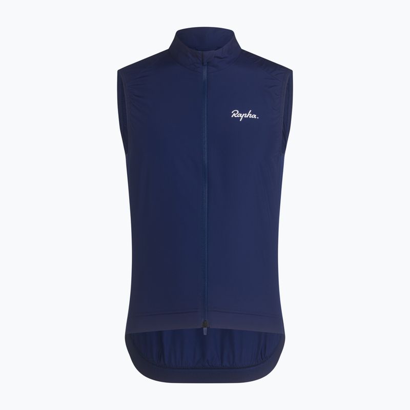Мъжка велосипедна жилетка Rapha Core Gilet Navy/White 5
