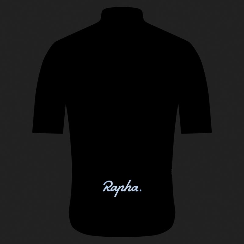 Мъжка тениска за колоездене Rapha Brevet Element Jersey black/dark grey 8