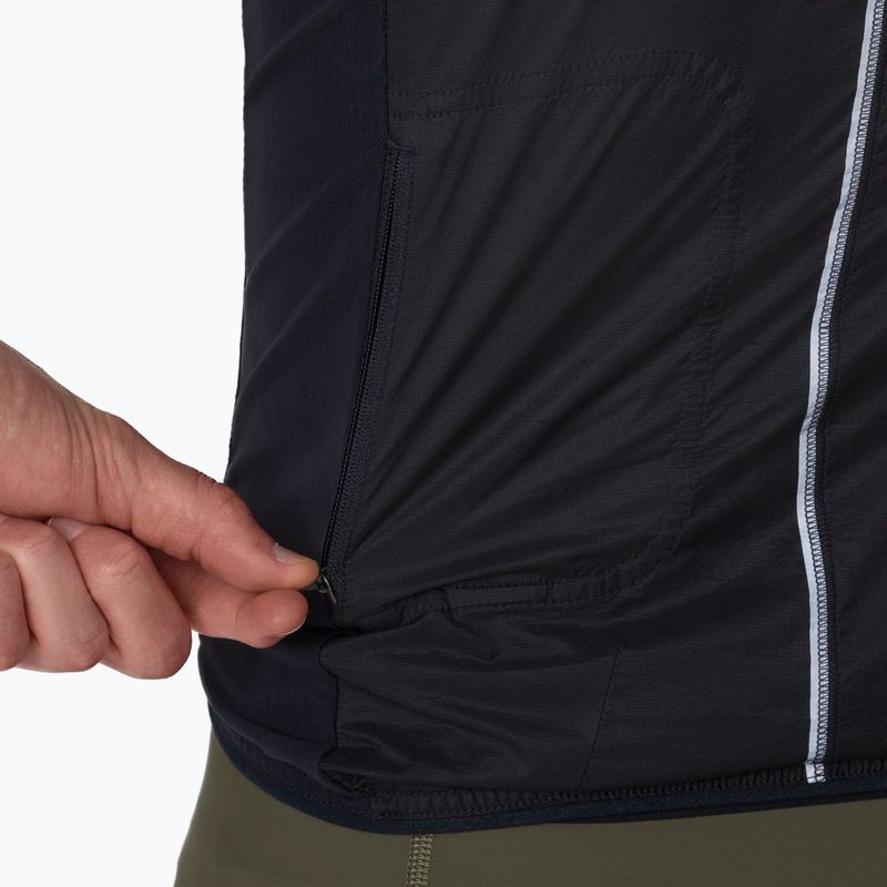 Мъжко яке за колоездене Rapha Brevet Element Wind Jacket black/grey 4
