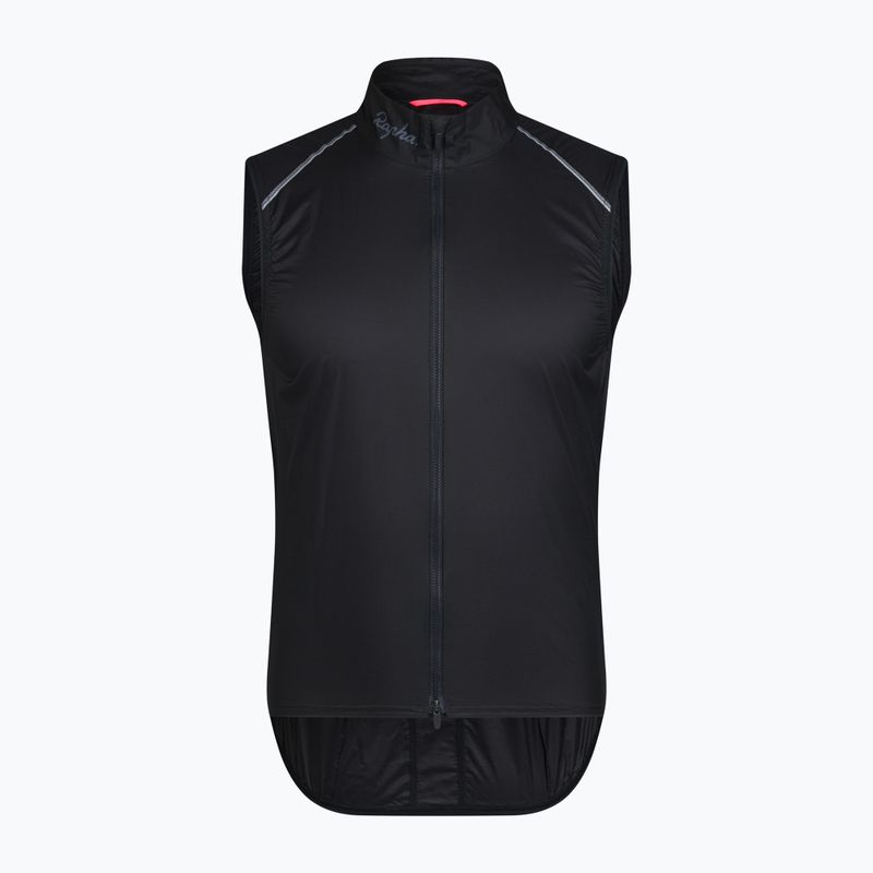 Мъжка велосипедна жилетка Rapha Brevet Element Wind Gilet black/grey 5