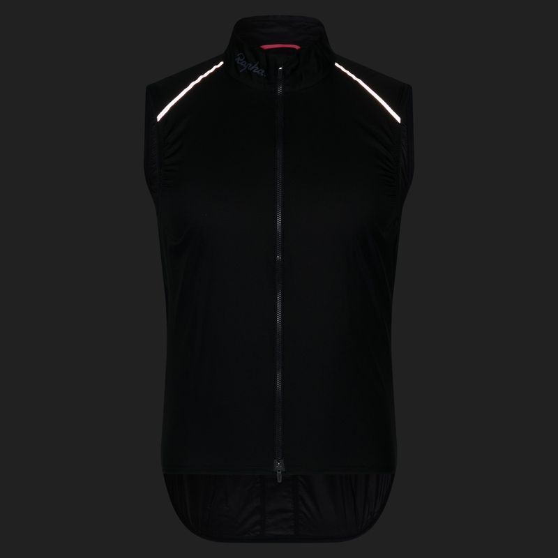 Мъжка велосипедна жилетка Rapha Brevet Element Wind Gilet black/grey 7
