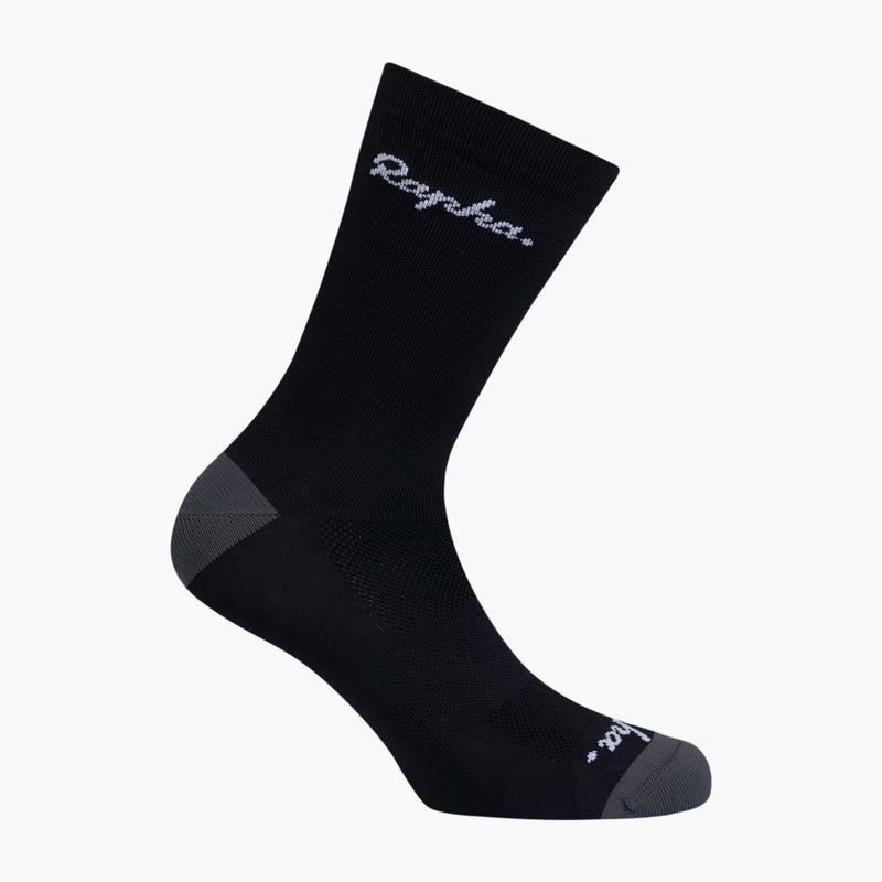 Чорапи Rapha Logo Socks black/dark grey