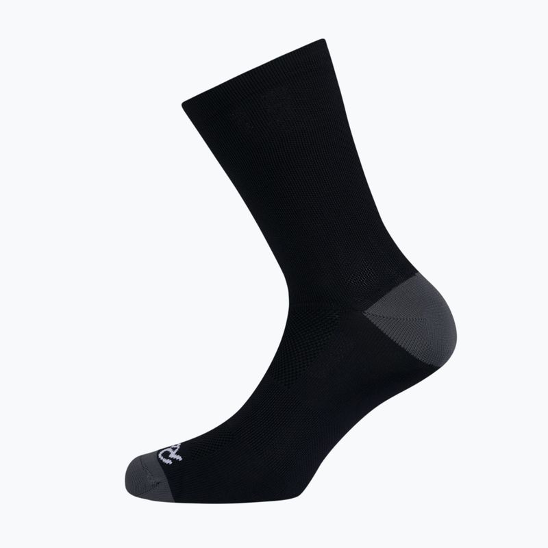Чорапи Rapha Logo Socks black/dark grey 2
