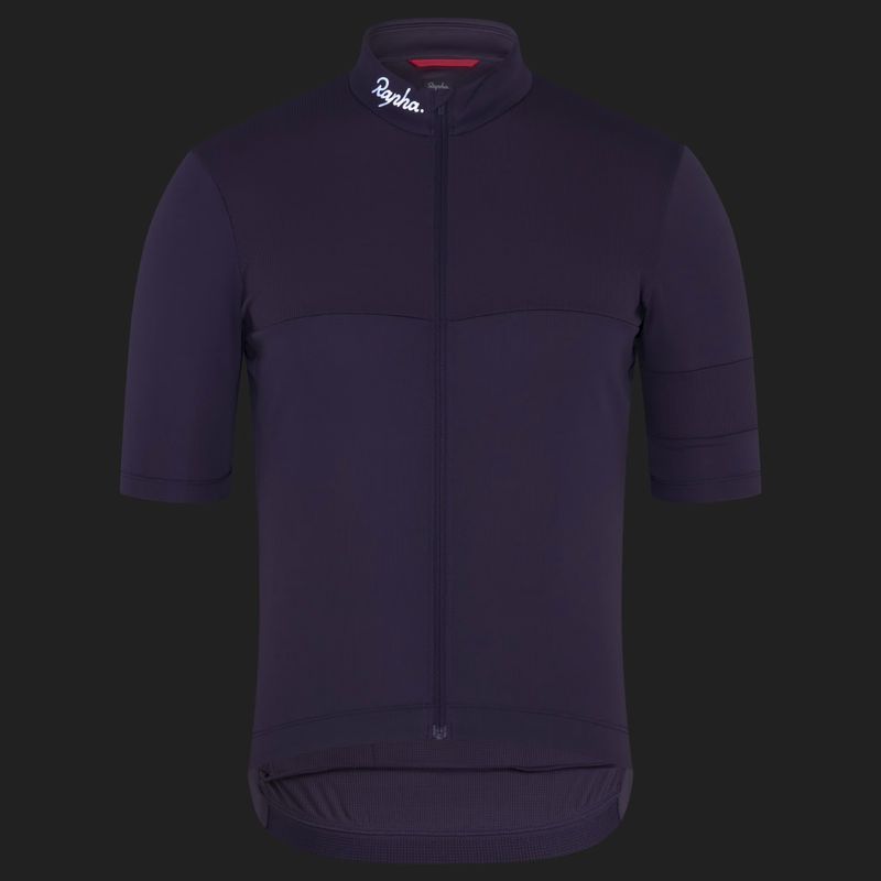 Мъжка тениска за колоездене Rapha Brevet Element Jersey dusted lilac/black 3