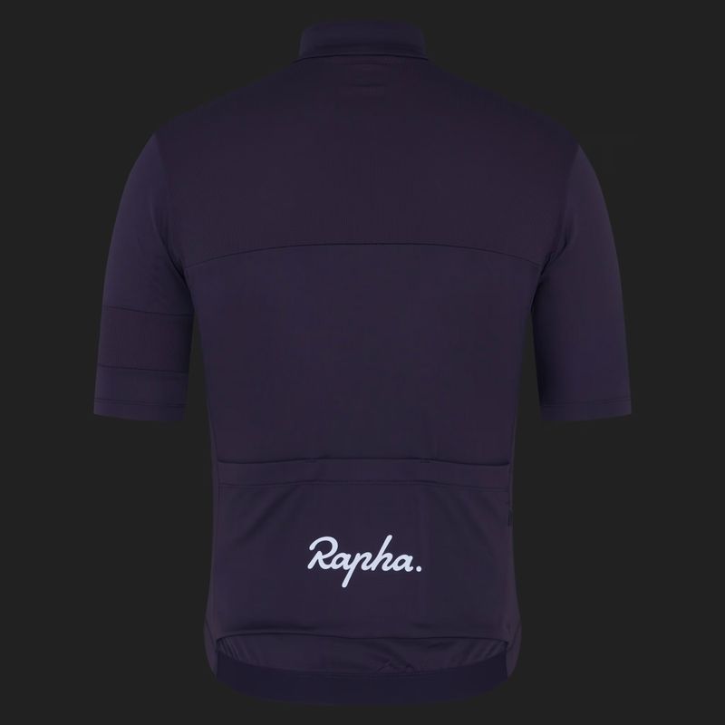 Мъжка тениска за колоездене Rapha Brevet Element Jersey dusted lilac/black 4