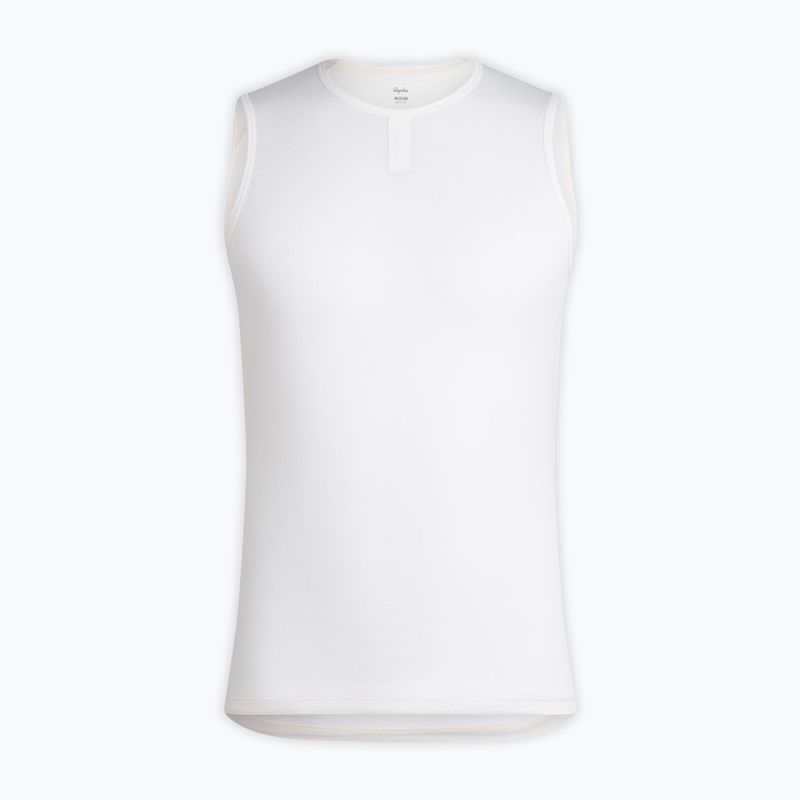 Мъжка фланелка за колоездене Rapha Lightweight Base Layer - Sleeveless white/white