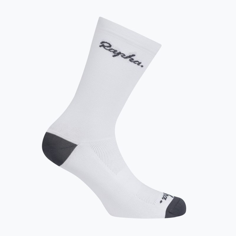 Чорапи Rapha Logo Socks white/grey