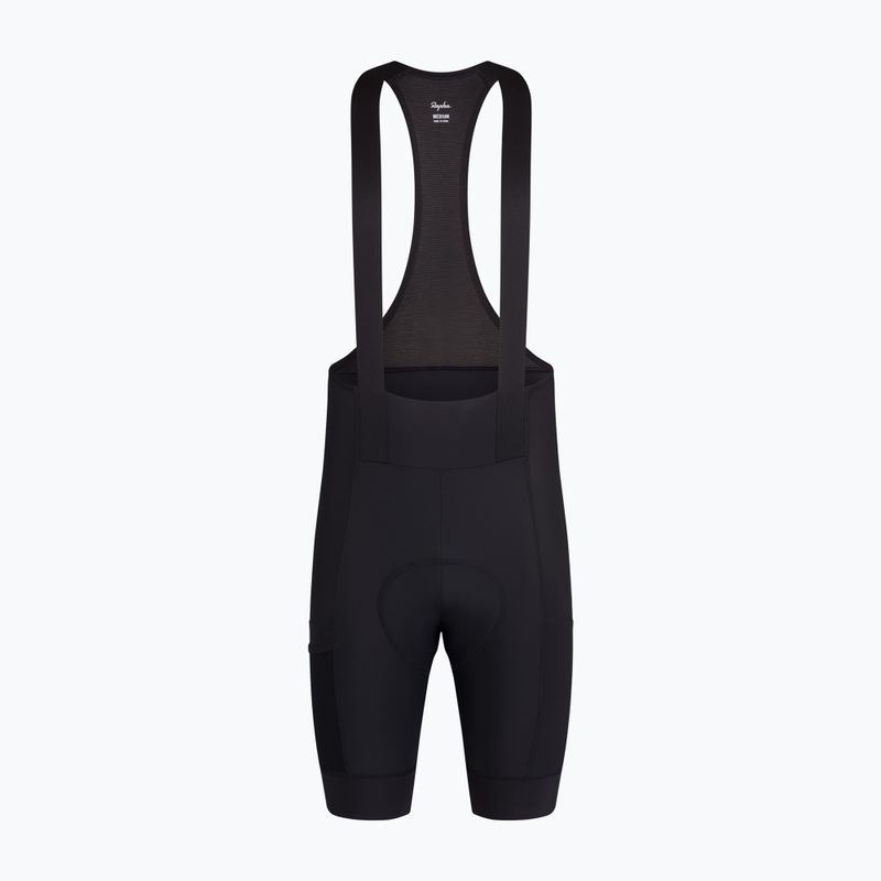 Мъжки колоездачни шорти Rapha Brevet Element Cargo Bib Shorts black/black