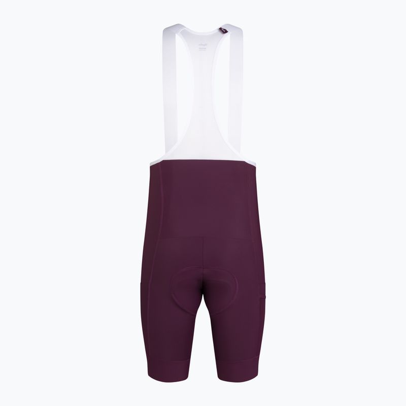 Мъжки колоездачни шорти  Rapha Brevet Element Cargo Bib Shorts plum/white 6