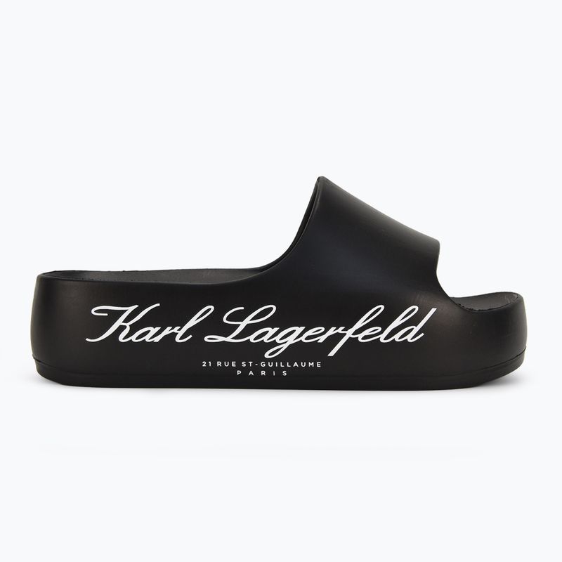 Дамски джапанки KARL LAGERFELD Kobo II Hotel Logo black eco eva 8