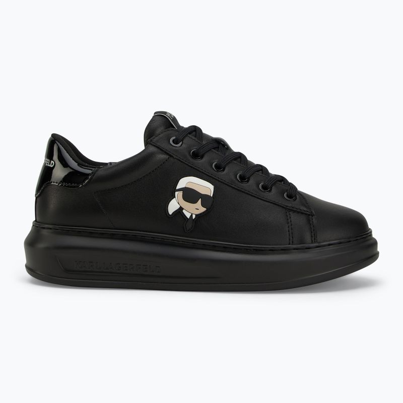 Мъжки обувки KARL LAGERFELD Kapri Nft black leather/mono 2