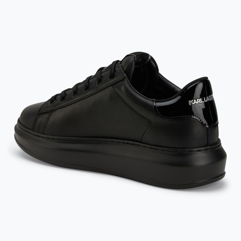 Мъжки обувки KARL LAGERFELD Kapri Nft black leather/mono 3