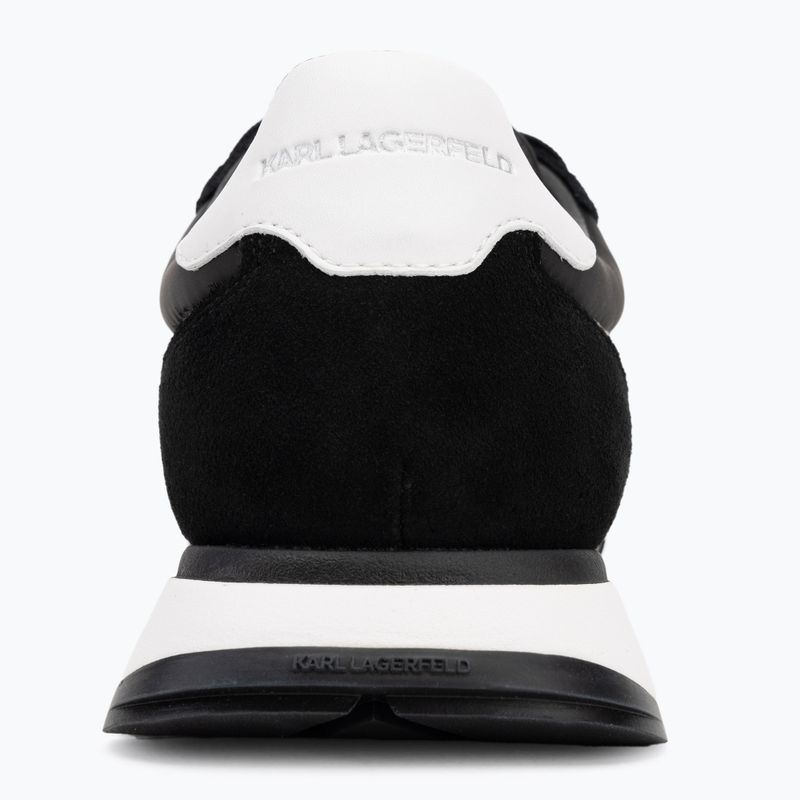 KARL LAGERFELD дамски обувки Kairo Kl Sidetrim черна кожа/текстил 6