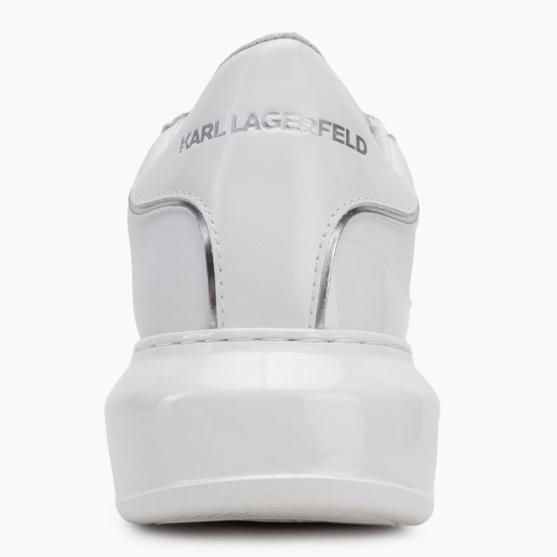 Дамски обувки KARL LAGERFELD Kapri Signia Shine white leather/mono 6