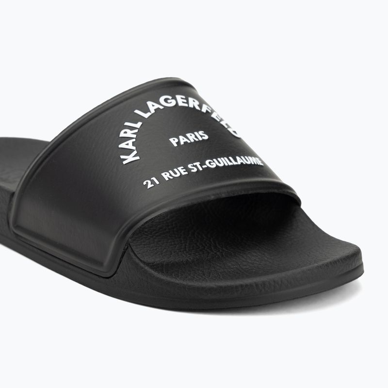 KARL LAGERFELD дамски джапанки Kondo 2.0 Maison black rubber 7