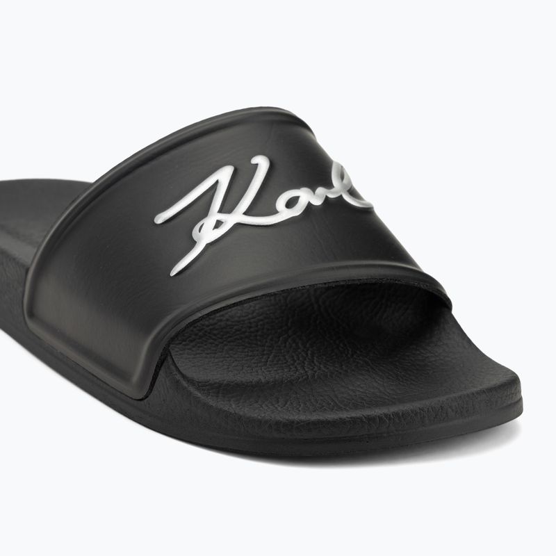 KARL LAGERFELD дамски джапанки Kondo 2.0 Signia black rubber 7