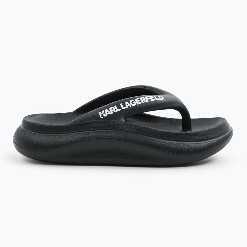 Дамски джапанки KARL LAGERFELD Skoona II Hotel Thong black rubber