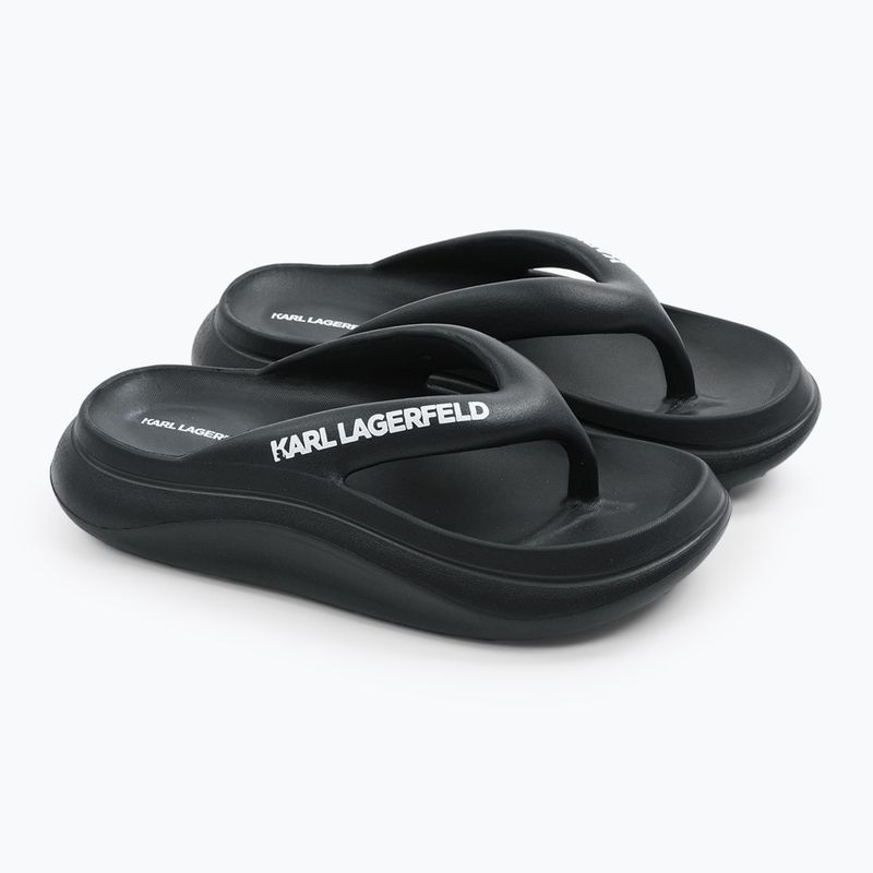 Дамски джапанки KARL LAGERFELD Skoona II Hotel Thong black rubber 2
