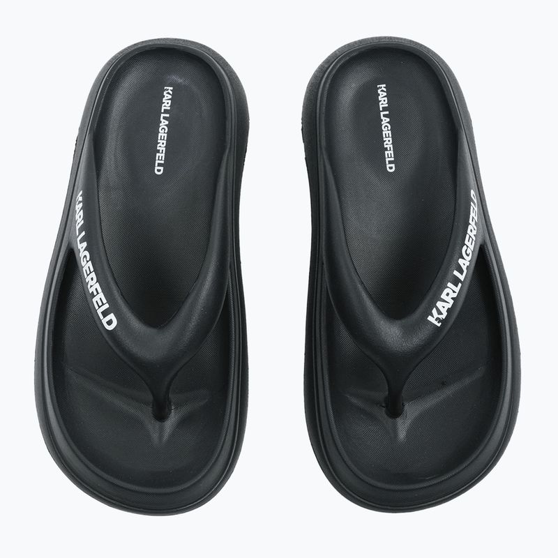 Дамски джапанки KARL LAGERFELD Skoona II Hotel Thong black rubber 4