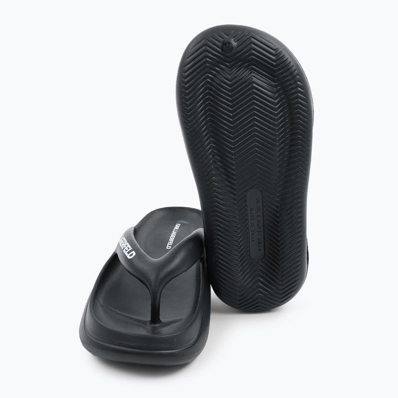 Дамски джапанки KARL LAGERFELD Skoona II Hotel Thong black rubber 5