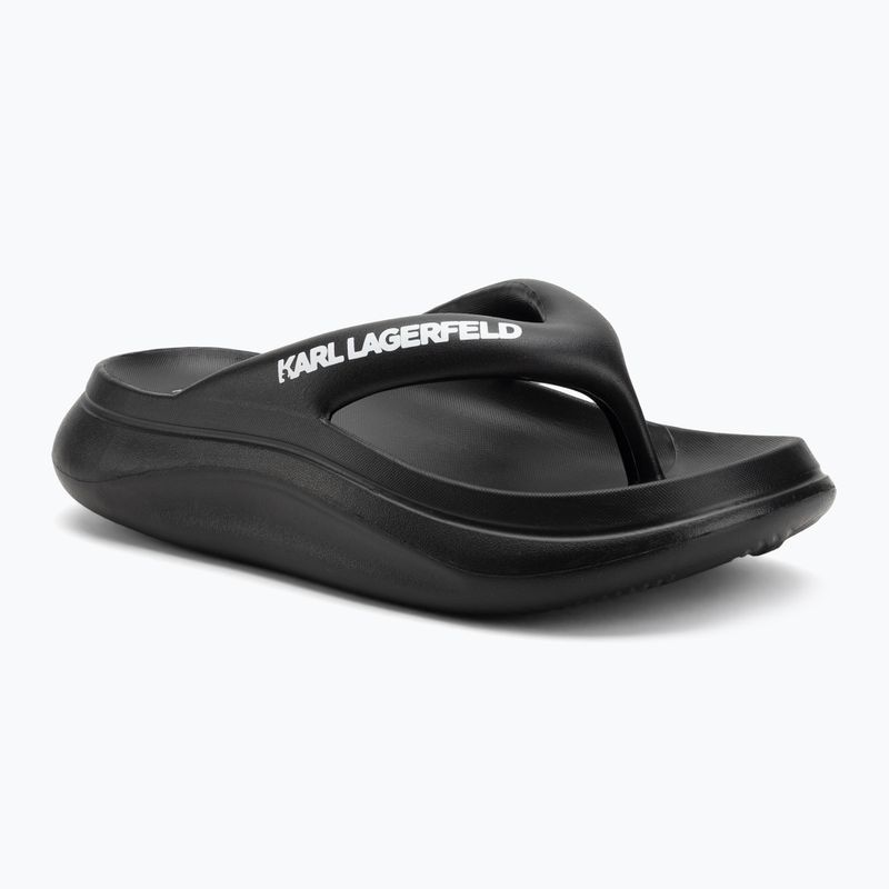 Дамски джапанки KARL LAGERFELD Skoona II Hotel Thong black rubber