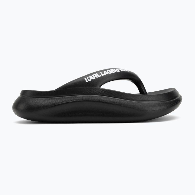 Дамски джапанки KARL LAGERFELD Skoona II Hotel Thong black rubber 2