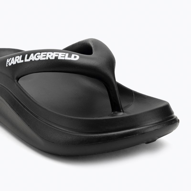 Дамски джапанки KARL LAGERFELD Skoona II Hotel Thong black rubber 7