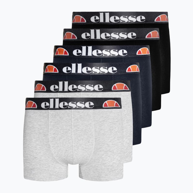 Боксерки Ellesse Millaro 6 чифта black/grey/navy