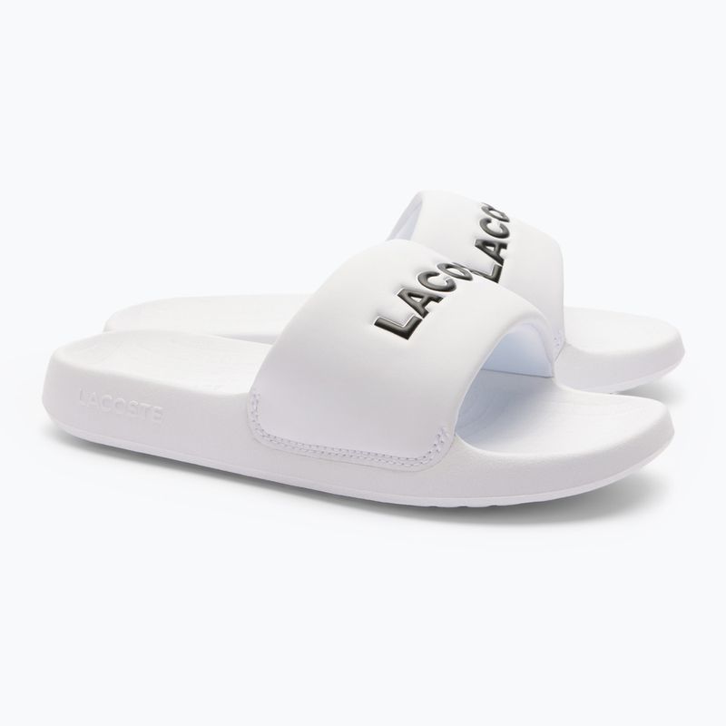 Дамски чехли Lacoste 47CFA0032 white/black 8