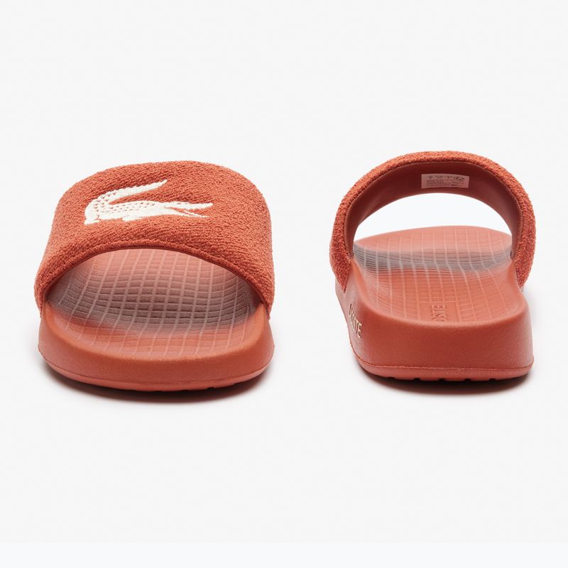 Мъжки чехли Lacoste 47CMA0013 dark orange/dark orange 8