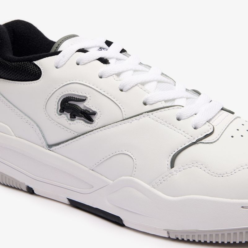 Мъжки обувки Lacoste Lineshot Contrasted Collar Leather white/black 13