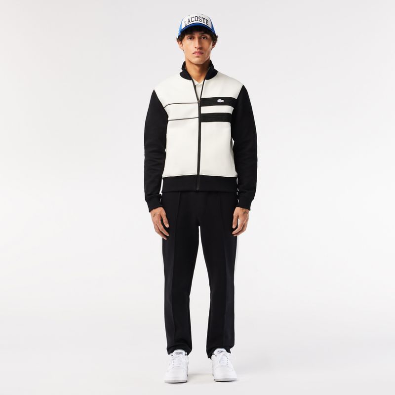 Мъжки обувки Lacoste Lineshot Contrasted Collar Leather white/black 15