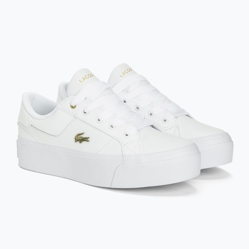 Дамски обувки Lacoste 47CFA0005 white/gold 4
