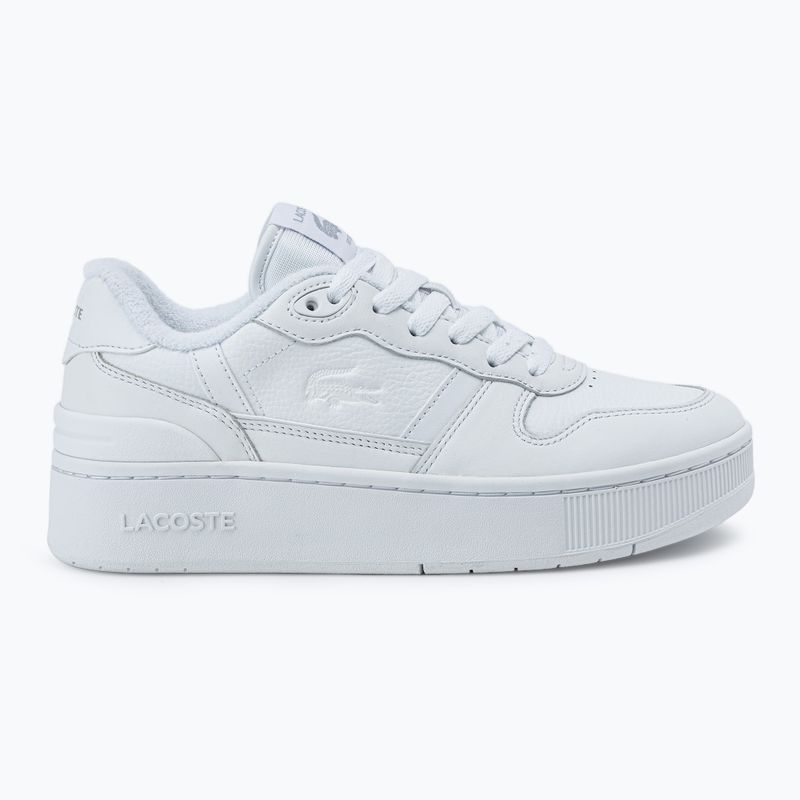 Дамски обувки Lacoste T-Clip Platform white 2