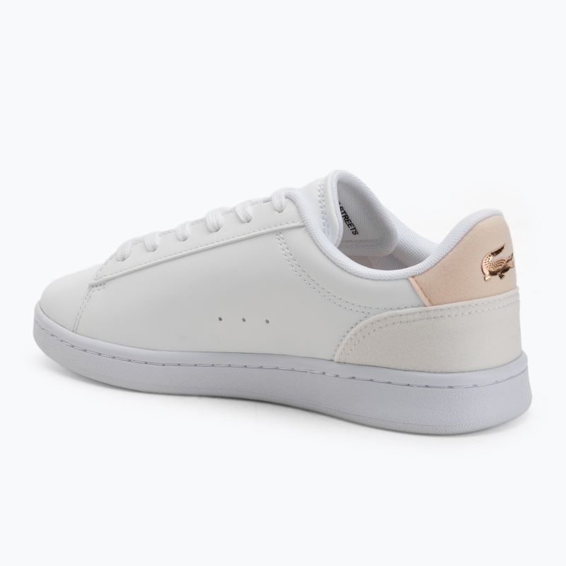 Детски обувки Lacoste Carnaby Jr white/light pink 3
