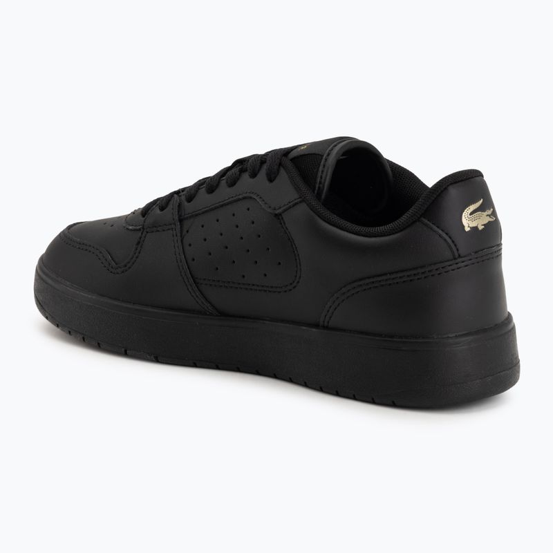 Дамски обувки Lacoste Court Ace Leather black/gold 3