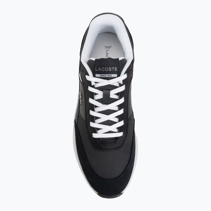 Мъжки обувки Lacoste Run Set Cgr Bar dark grey/black 5